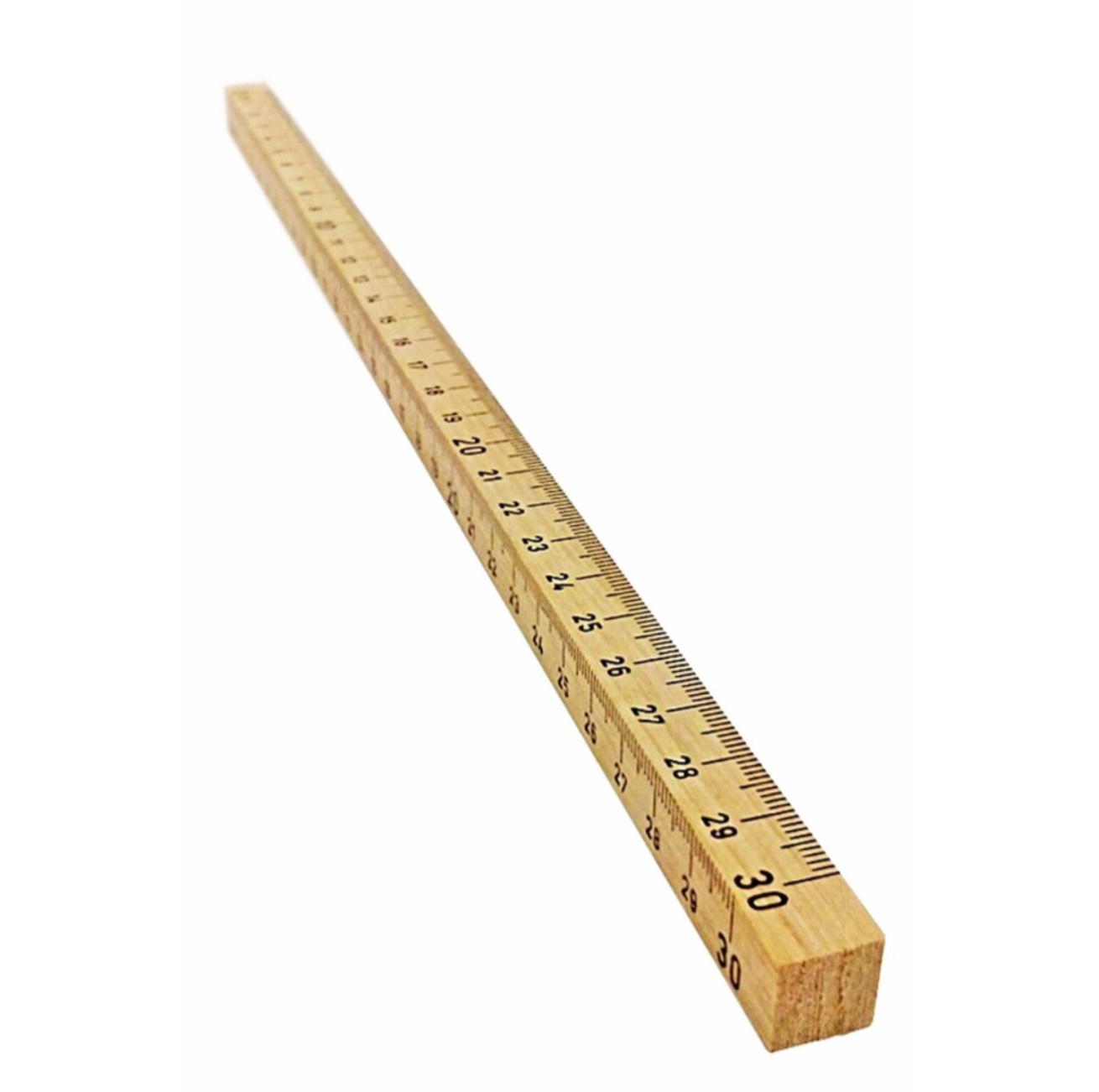 Holzlineal 30 cm