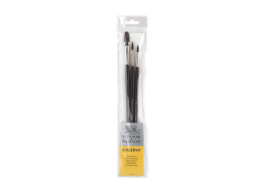 Short Handle Brushes (Pack of 3)