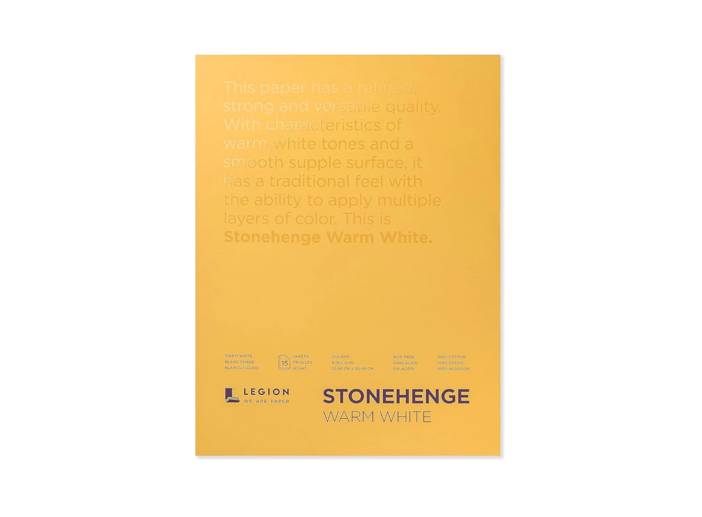 Papel Stonehenge Warm White